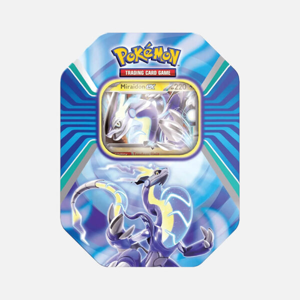 Pokémon TCG - Paldea Legends Tin Miraidon Ex - Inglés