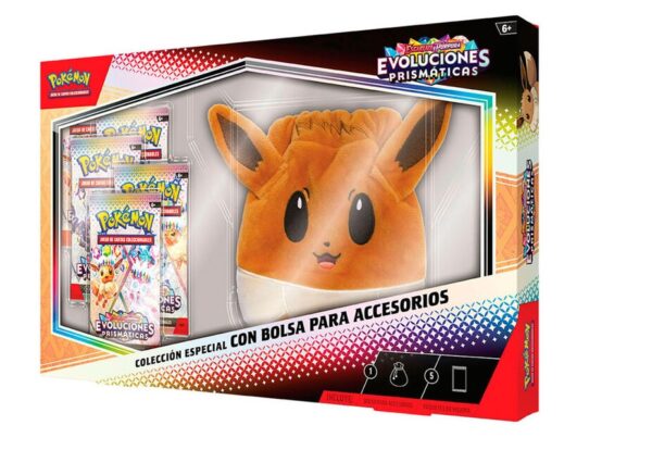 Pokémon TCG - Prismatic Evolutions Special Collection Pouch - Español