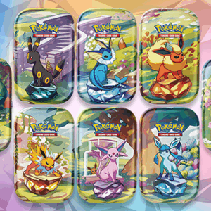 Pokémon TCG: Scarlet & Violet—Prismatic Evolutions Mini Tin (Inglés)