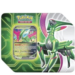 Pokémon TCG - Paradox Clash Tin Iron Leaves Ex - Inglés