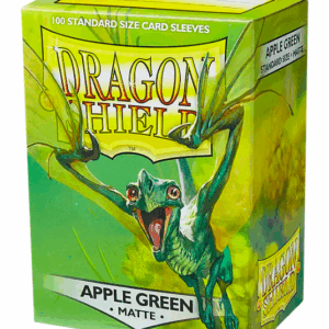 DRAGON SHIELD SLEEVES STANDARD SIZE MATTE - APPLE GREEN