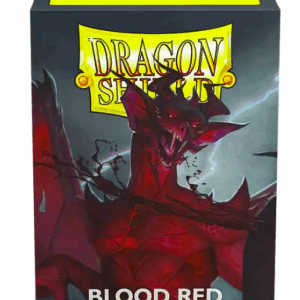 DRAGON SHIELD SLEEVES STANDARD SIZE MATTE - BLOOD RED