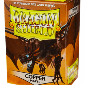 DRAGON SHIELD SLEEVES STANDARD SIZE MATTE - COPPER