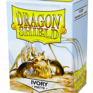 DRAGON SHIELD SLEEVES STANDARD SIZE MATTE - IVORY