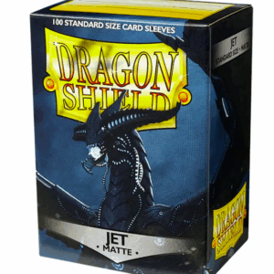 DRAGON SHIELD SLEEVES STANDARD SIZE MATTE - JET