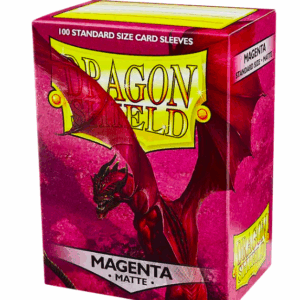 DRAGON SHIELD SLEEVES STANDARD SIZE MATTE - MAGENTA