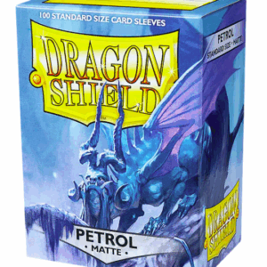 DRAGON SHIELD SLEEVES STANDARD SIZE MATTE - PETROL