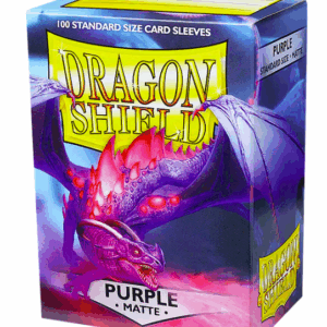 DRAGON SHIELD SLEEVES STANDARD SIZE MATTE - PURPLE
