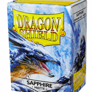 DRAGON SHIELD SLEEVES STANDARD SIZE MATTE - SAPPHIRE