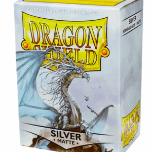 DRAGON SHIELD SLEEVES STANDARD SIZE MATTE - SILVER