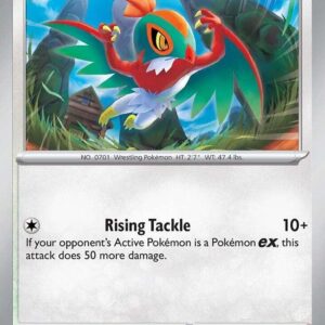 Hawlucha - SV: Prismatic Evolutions (PRE) Reverse Holofoil