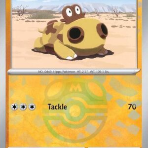 Hippopotas (Master Ball Pattern) - SV: Prismatic Evolutions (PRE)