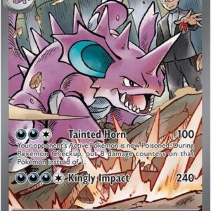 Team Rocket's Nidoking ex - 233/182 - SV10: Destined Rivals (DRI)