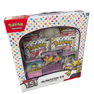 Colección Alakazam Ex de Scarlet & Violet 151 de Pokémon TCG (Inglés)