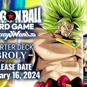 DBS: FUSION WORLD STARTER DECK BROLY [FS03]