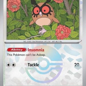 Hoothoot (Poke Ball Pattern)